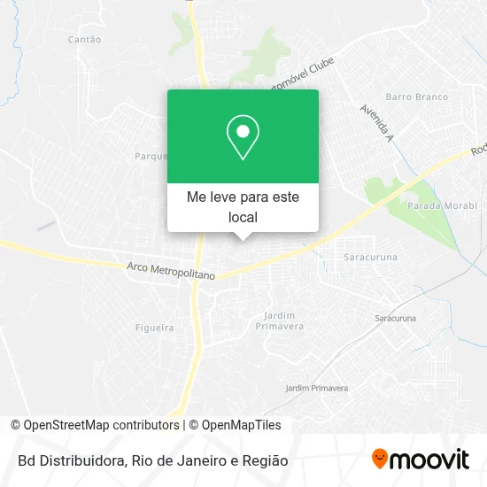 Bd Distribuidora mapa