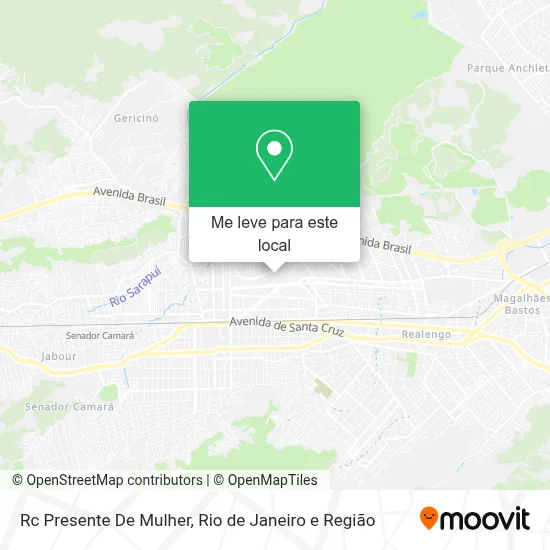 Rc Presente De Mulher mapa