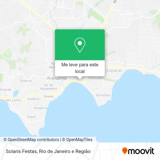 Solaris Festas mapa