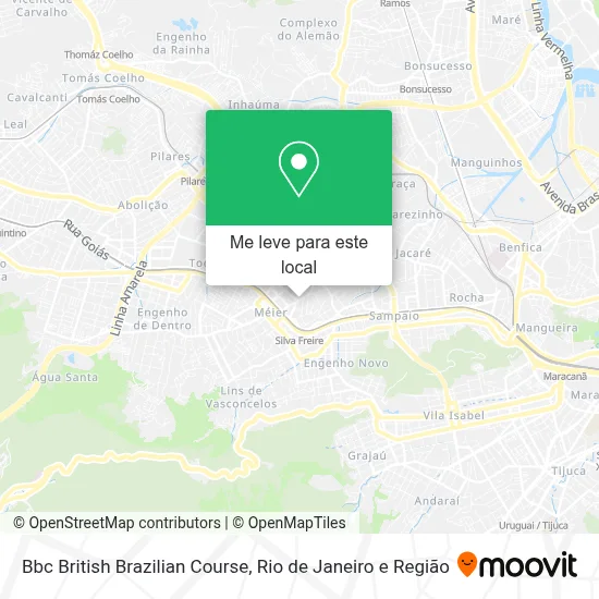 Bbc British Brazilian Course mapa