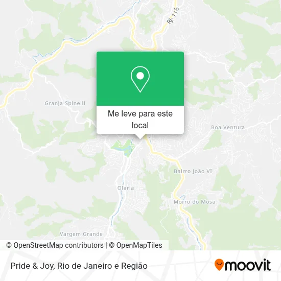 Pride & Joy mapa