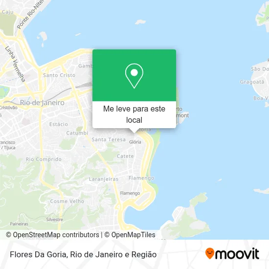 Flores Da Goria mapa
