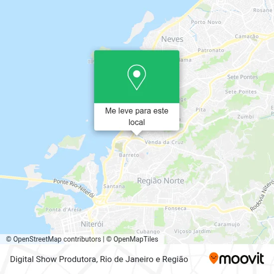 Digital Show Produtora mapa