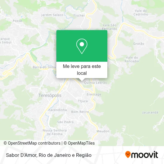 Sabor D'Amor mapa