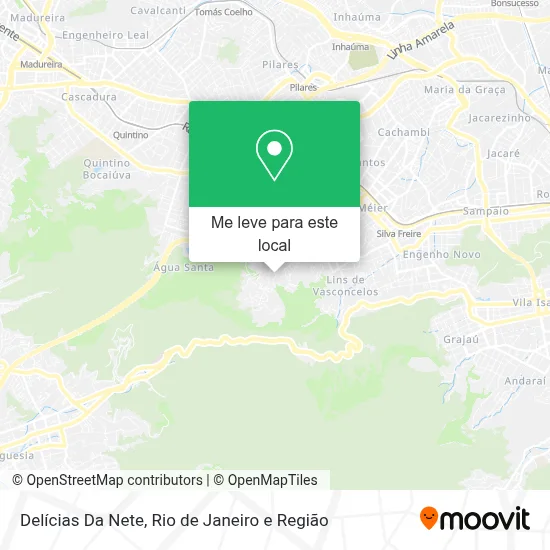 Delícias Da Nete mapa
