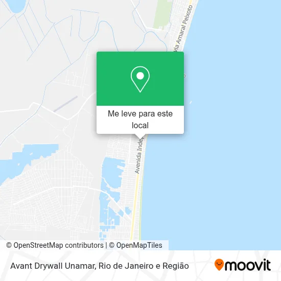 Avant Drywall Unamar mapa