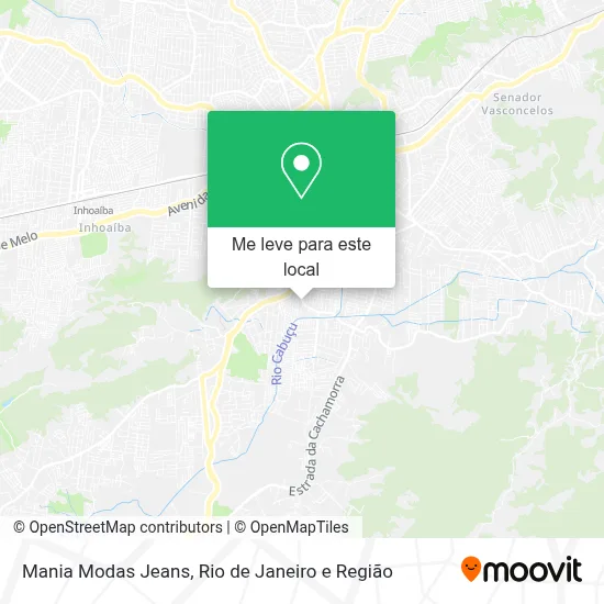 Mania Modas Jeans mapa