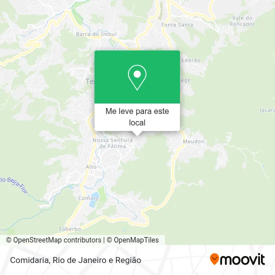 Comidaria mapa