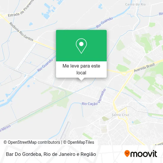 Bar Do Gordeba mapa