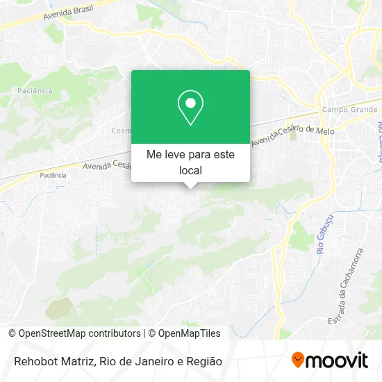 Rehobot Matriz mapa