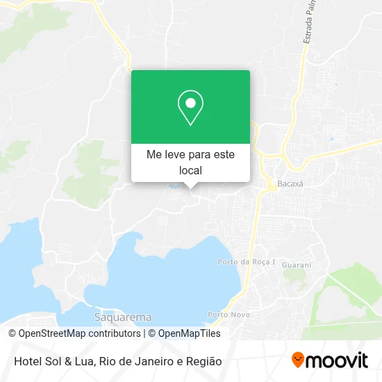 Hotel Sol & Lua mapa