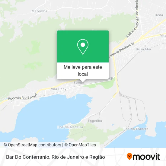 Bar Do Conterranio mapa
