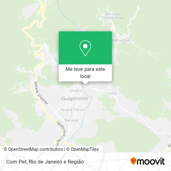 Com Pet mapa