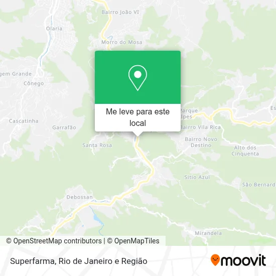 Superfarma mapa