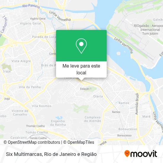 Six Multimarcas mapa