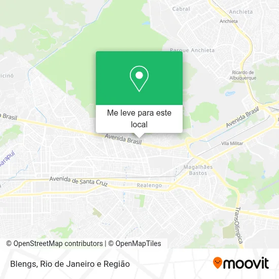 Blengs mapa