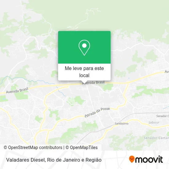 Valadares Diesel mapa