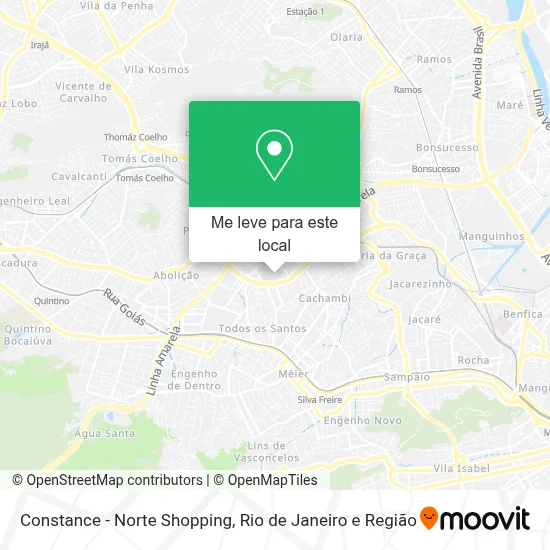 Constance - Norte Shopping mapa