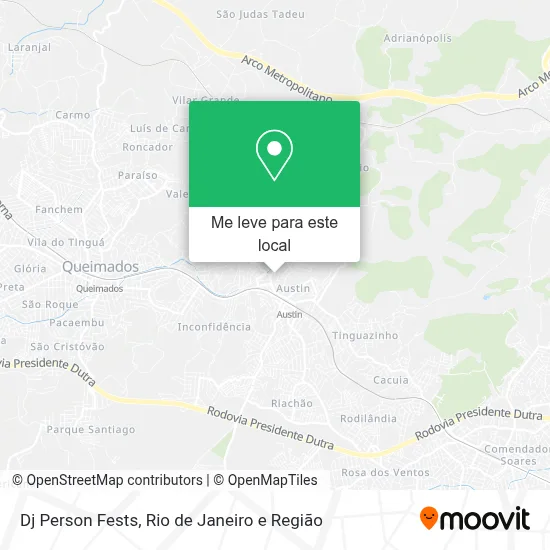 Dj Person Fests mapa