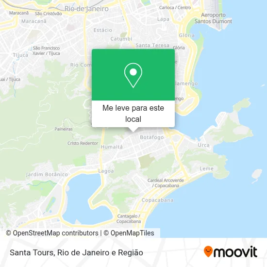 Santa Tours mapa
