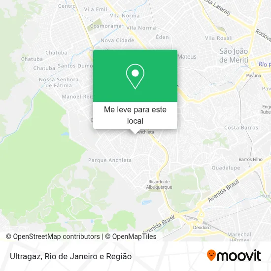 Ultragaz mapa