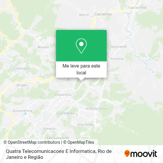 Quatra Telecomunicacoes E Informatica mapa