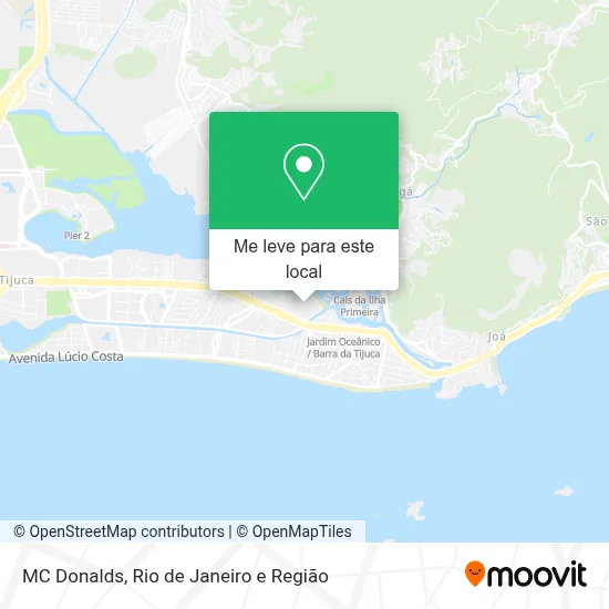 MC Donalds mapa