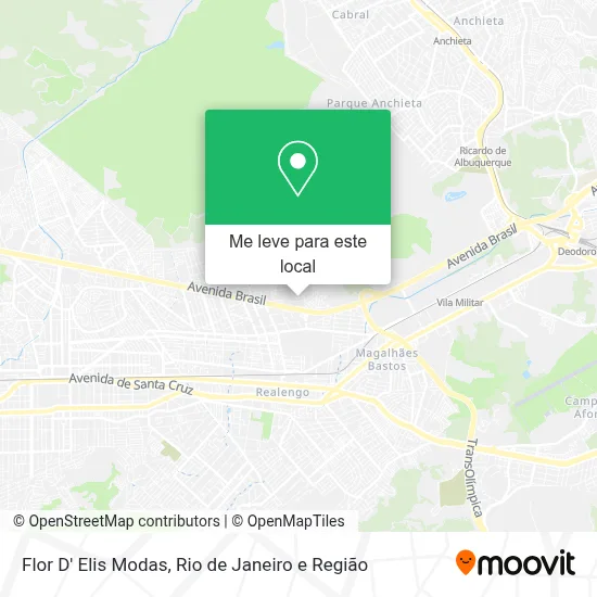Flor D' Elis Modas mapa