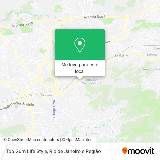 Top Gum Life Style mapa