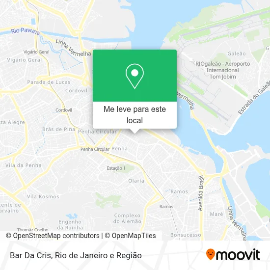 Bar Da Cris mapa