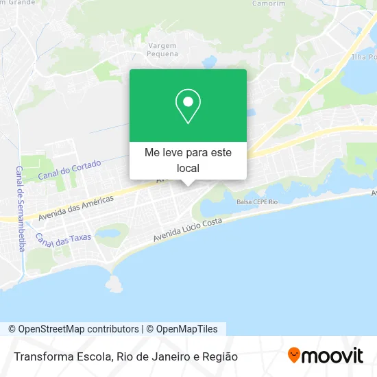 Transforma Escola mapa