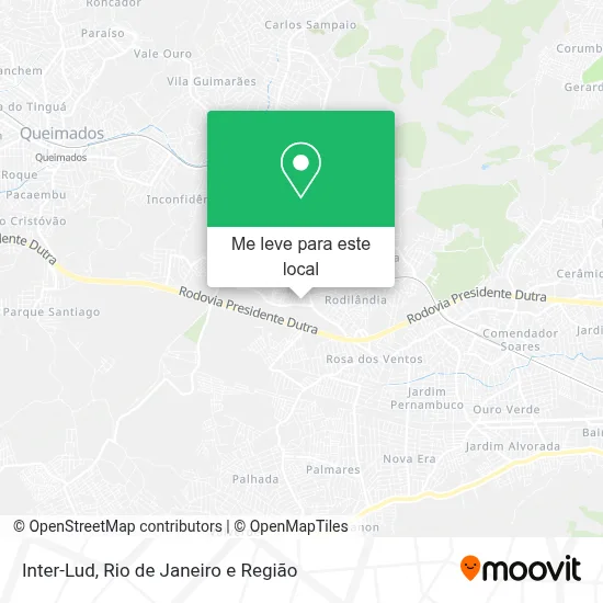 Inter-Lud mapa