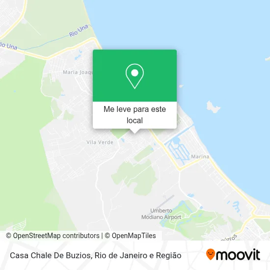 Casa Chale De Buzios mapa