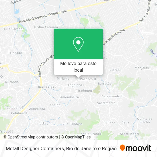 Metall Designer Containers mapa