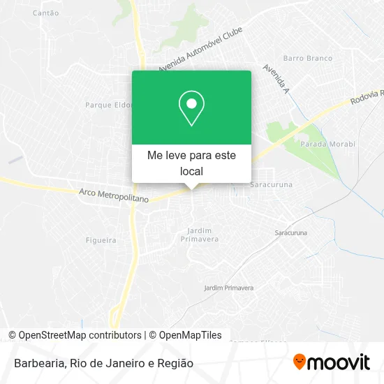 Barbearia mapa