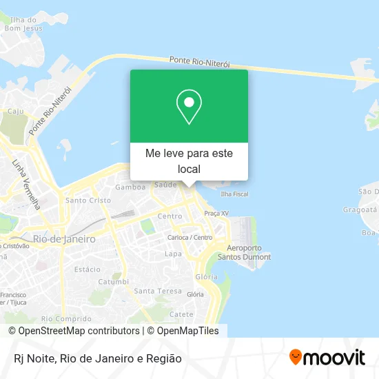Rj Noite mapa