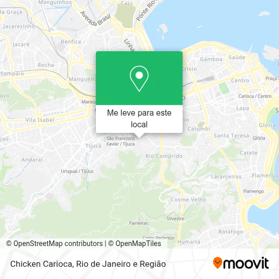 Chicken Carioca mapa