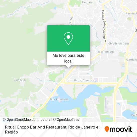 Ritual Chopp Bar And Restaurant mapa