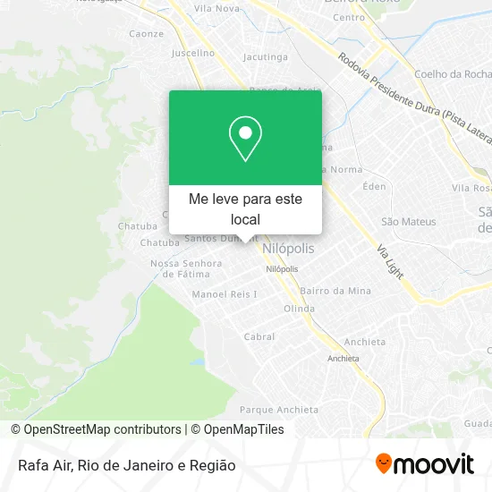 Rafa Air mapa