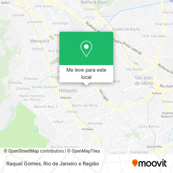 Raquel Gomes mapa