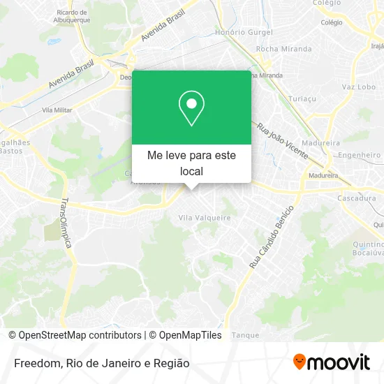 Freedom mapa