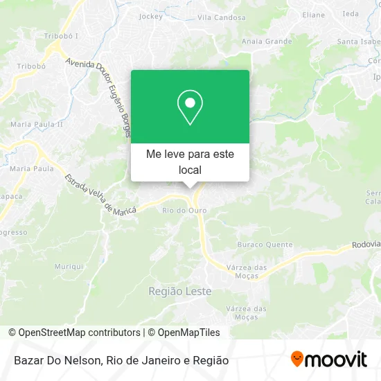 Bazar Do Nelson mapa