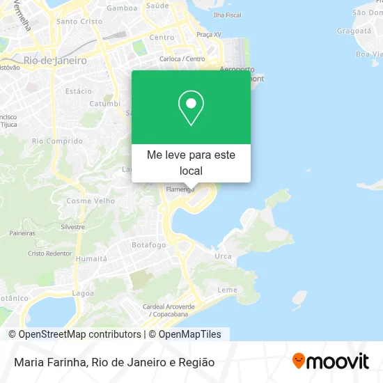 Maria Farinha mapa