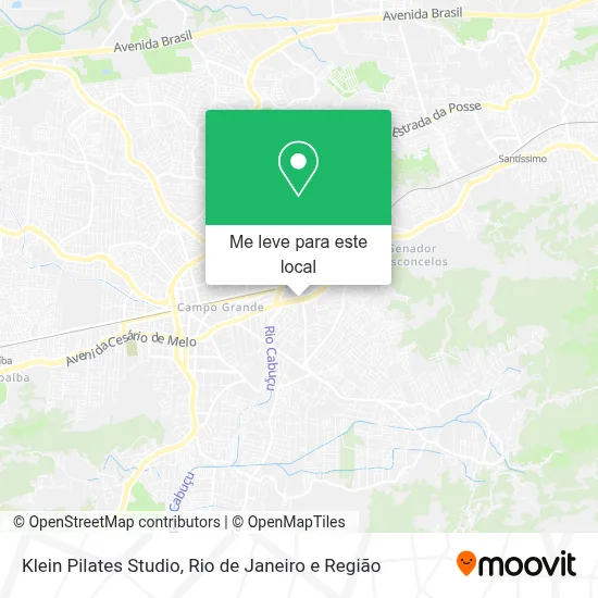 Klein Pilates Studio mapa