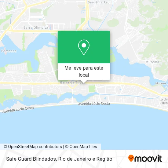 Safe Guard Blindados mapa
