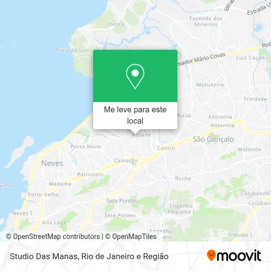 Studio Das  Manas mapa