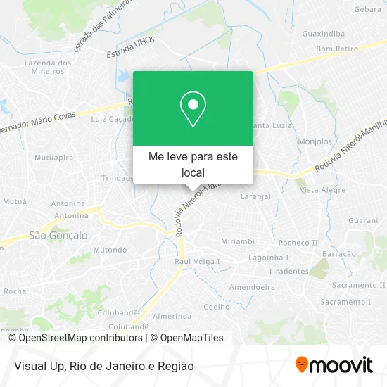 Visual Up mapa