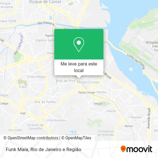 Funk Maia mapa