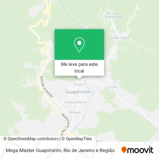 Mega Master Guapimirim mapa
