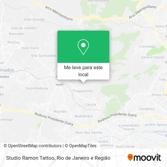 Studio Ramon Tattoo mapa